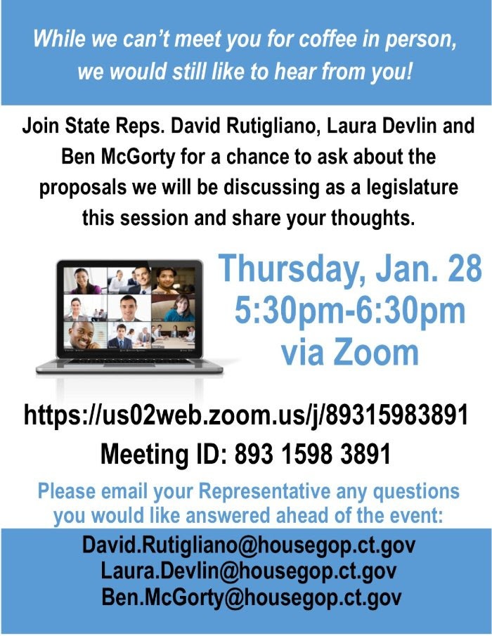 Information Session: State Representative Ben McGorty 122nd District