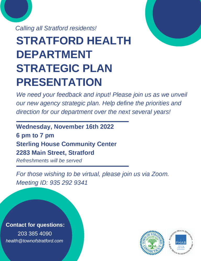 Calling All Stratford Residents