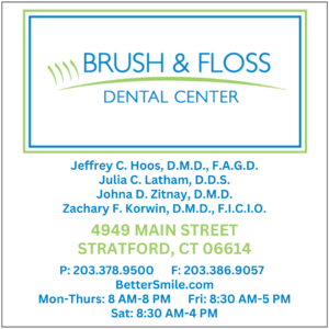 Brush and Floss ad border
